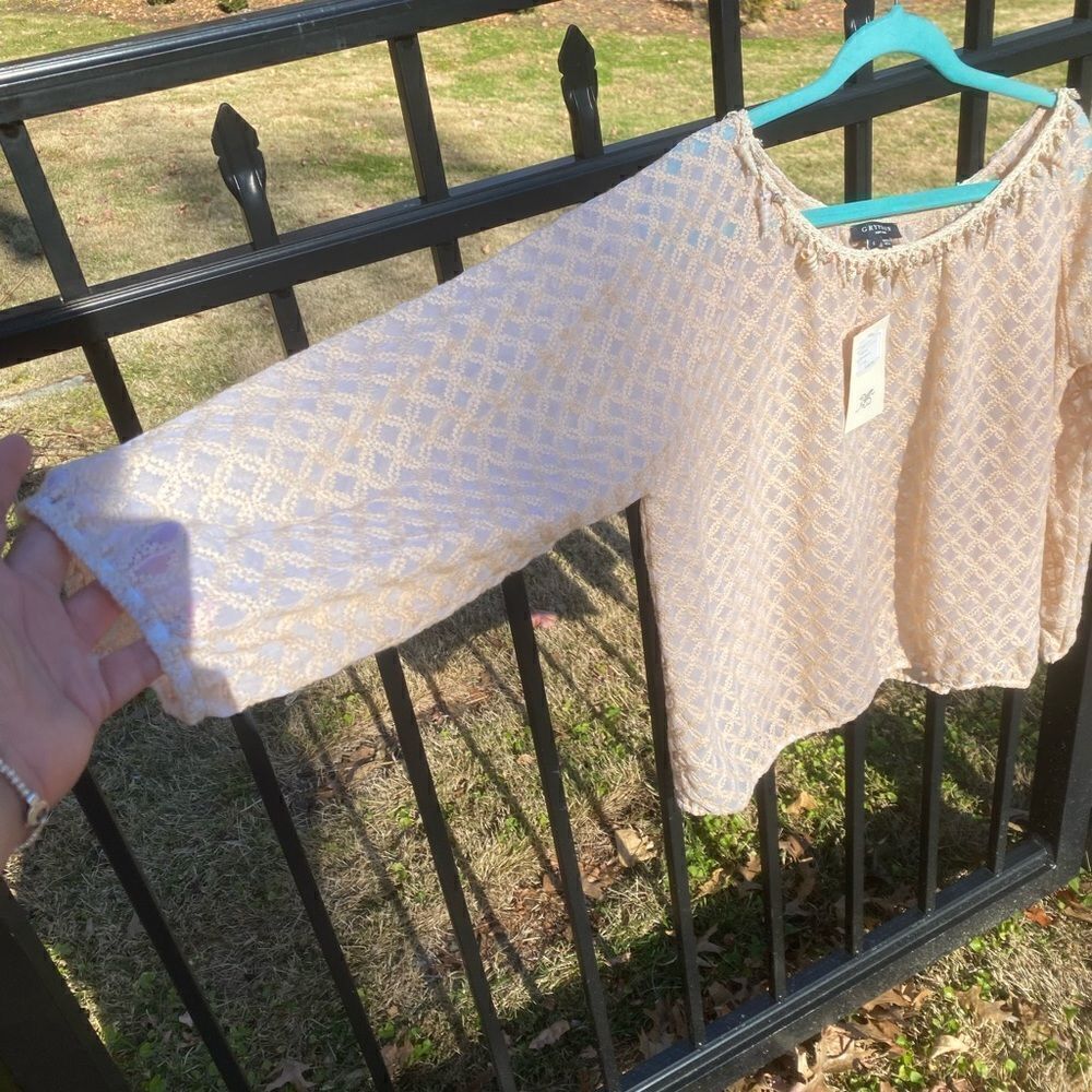Gryphon Seashell Blouse NWT - Picture 7 of 8